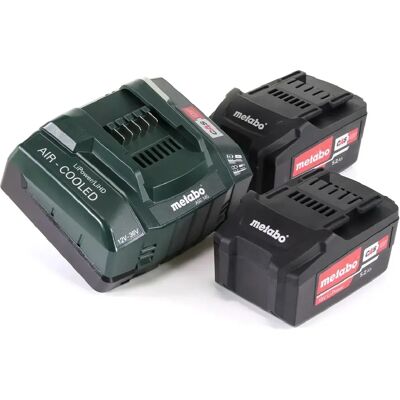 Metabo 18V Battery Set with 2x 5.2Ah Batteries & Charger Metabo 18V Battery Set with 2x 5.2Ah Batteries & Charger