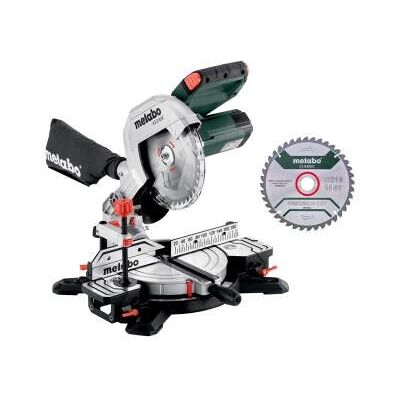 Sega a mitra Metabo - 1100W, 5000 RPM, compatta e precisa Sega a mitra Metabo - 1100W, 5000 RPM, compatta e precisa
