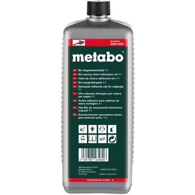Ulei de lanț ecologic Metabo - 1L Ulei de lanț ecologic Metabo - 1L