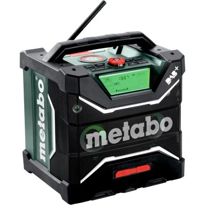 Metabo trådløs byggeplassradio med ladefunksjon Metabo trådløs byggeplassradio med ladefunksjon
