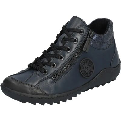 REMONTE Schwarze Lederstiefel - Schuhe REMONTE Schwarze Lederstiefel - Schuhe