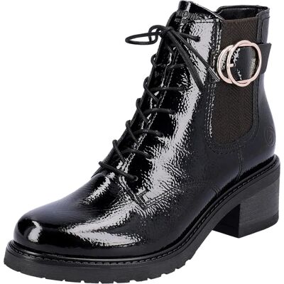Remonte Black Zipper Boots - Stylish Comfort Shoes Remonte Black Zipper Boots - Stylish Comfort Shoes