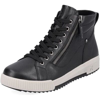 Bottes à Fermeture Éclair Rieker W0164-00 Noires - Bottines - Publicité Bottes à Fermeture Éclair Rieker W0164-00 Noires - Bottines - Publicité