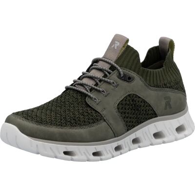 RIEKER SPORT 47 Grüne Slip-On Sneaker - Schuhe RIEKER SPORT 47 Grüne Slip-On Sneaker - Schuhe