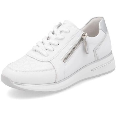 Remonte D1G10-80 Wit Leren Schoenen - Schoenen Remonte D1G10-80 Wit Leren Schoenen - Schoenen