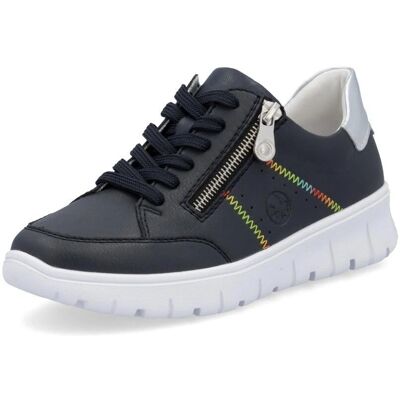 RIEKER Chaussures de sport en cuir pour femmes - Baskets - Publicité RIEKER Chaussures de sport en cuir pour femmes - Baskets - Publicité