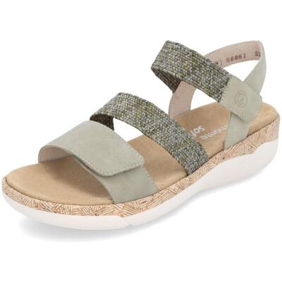Remonte R6861-52 Casual sandaal salbei - Sandalen Remonte R6861-52 Casual sandaal salbei - Sandalen