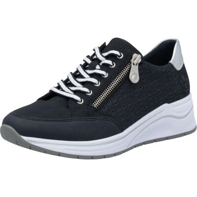Sneaker Rieker Donna Blu Notte e Argento - Scarpe Sportive Sneaker Rieker Donna Blu Notte e Argento - Scarpe Sportive
