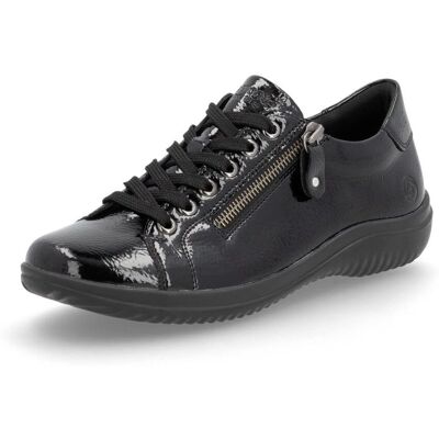 REMONTE Baskets noires sportives à talon compensé - Baskets - Publicité REMONTE Baskets noires sportives à talon compensé - Baskets - Publicité