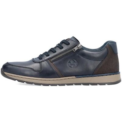 Rieker Homme Chaussures à Fermeture Éclair Bleues - Chaussures - Publicité Rieker Homme Chaussures à Fermeture Éclair Bleues - Chaussures - Publicité