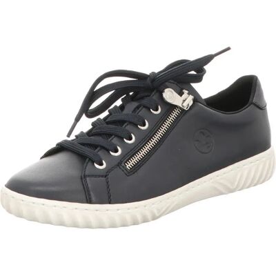 Rieker N0900-14 Blue Leather Shoes Women - Casual Sneakers Rieker N0900-14 Blue Leather Shoes Women - Casual Sneakers