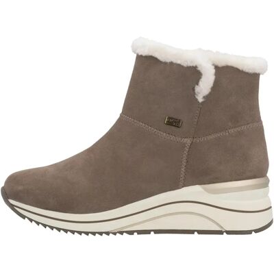 Remonte Beige Winter Boots - Casual, Waterproof, Warming Remonte Beige Winter Boots - Casual, Waterproof, Warming