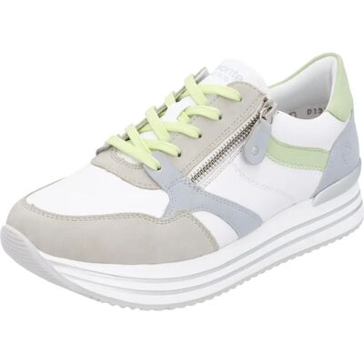 Sneaker platform casual in pelle e contrasto Remonte FS - Sneaker Sneaker platform casual in pelle e contrasto Remonte FS - Sneaker