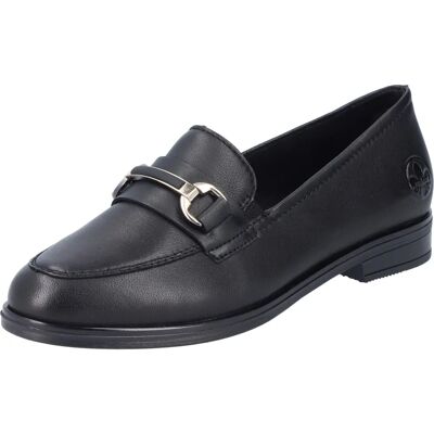 Scarpe Elasticate in Pelle Nere Rieker per Donne - Scarpe Scarpe Elasticate in Pelle Nere Rieker per Donne - Scarpe