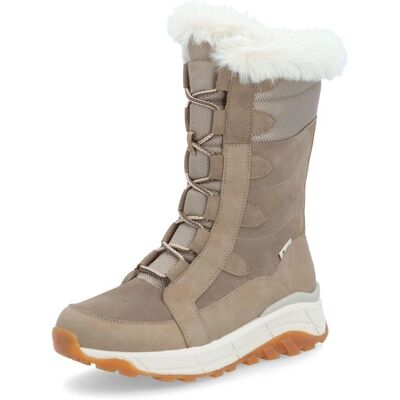 Rieker W0070-64 Beigefarbene Mid-Length Walkingschuhe - Wanderschuhe Rieker W0070-64 Beigefarbene Mid-Length Walkingschuhe - Wanderschuhe