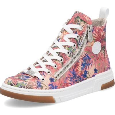 Sneaker alta RIEKER Rosa Multi donna - Sneaker Sneaker alta RIEKER Rosa Multi donna - Sneaker