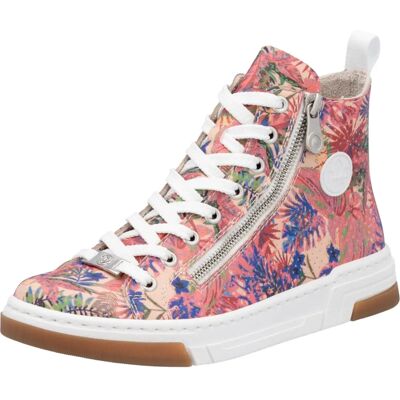 RIEKER Flerfärgad Blommig Hög Top Sko - Sneakers RIEKER Flerfärgad Blommig Hög Top Sko - Sneakers