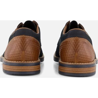 Rieker 13509-14 Blauwe Veterschoenen - Schoenen Rieker 13509-14 Blauwe Veterschoenen - Schoenen