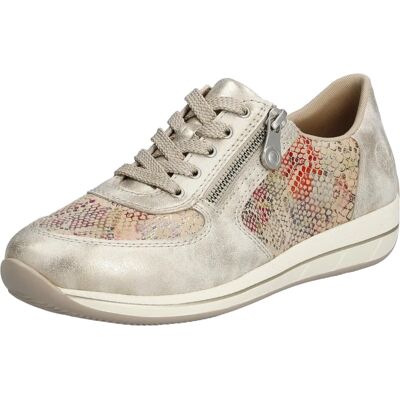 Zapatillas de Cierre con Cremallera Metalizadas de Rieker - Ligera y Cómoda Zapatillas de Cierre con Cremallera Metalizadas de Rieker - Ligera y Cómoda