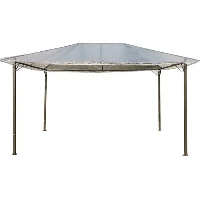 Cobertura de Pavilhão Quick Star Nizza - À prova d'água & Transparente - 3x4m Cobertura de Pavilhão Quick Star Nizza - À prova d'água & Transparente - 3x4m