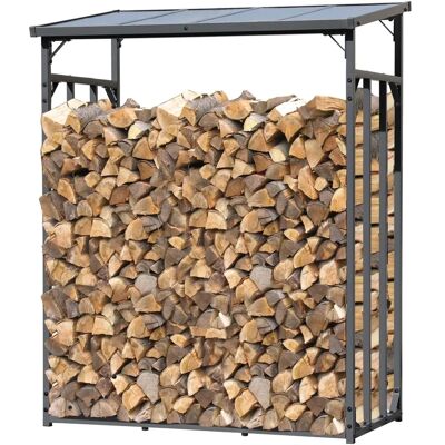 Quick Star - Metall-Holzlagerung - Wetterfest, 143x70x185cm Quick Star - Metall-Holzlagerung - Wetterfest, 143x70x185cm