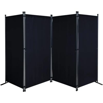 Quick-star Paravento 220 x 165 cm Dobrável Tela de Privacidade para Jardim Quick-star Paravento 220 x 165 cm Dobrável Tela de Privacidade para Jardim
