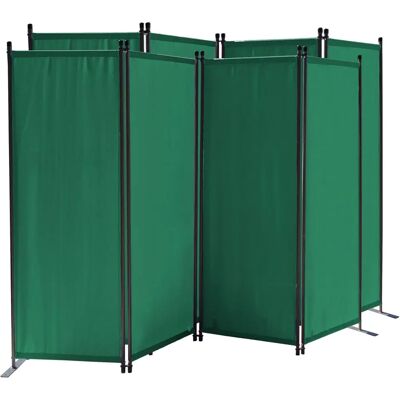 QUICK-STAR Divisorio pieghevole 220x165cm - Verde QUICK-STAR Divisorio pieghevole 220x165cm - Verde