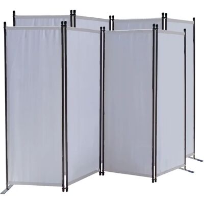 Quick-Star - 2-Pezzi 220x165 cm - Bianco - Divisorio Quick-Star - 2-Pezzi 220x165 cm - Bianco - Divisorio