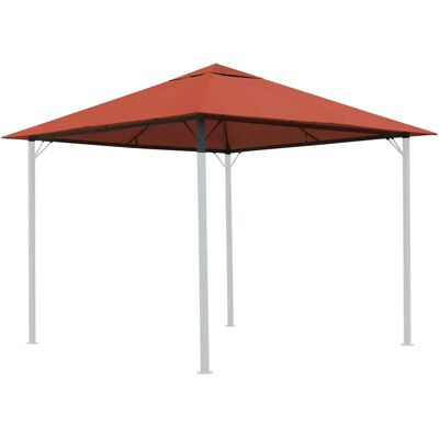 QUICK STAR Telhado de reposição para gazebo de jardim - Laranja-Vermelho QUICK STAR Telhado de reposição para gazebo de jardim - Laranja-Vermelho