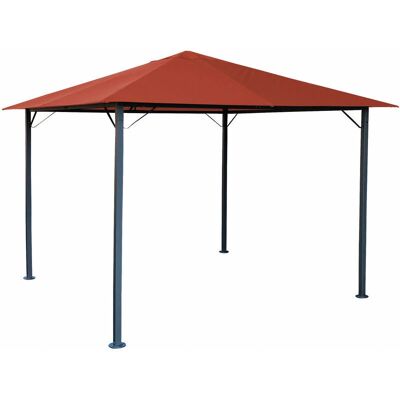 Tenda da giardino in metallo Quick-star Nizza 3x3m - Gambe di supporto, Idrorepellente Tenda da giardino in metallo Quick-star Nizza 3x3m - Gambe di supporto, Idrorepellente