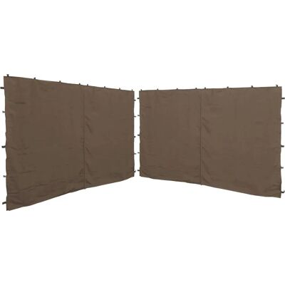 QUICK-STAR Pavillon Seitenwand - Taupe RAL 7006 QUICK-STAR Pavillon Seitenwand - Taupe RAL 7006