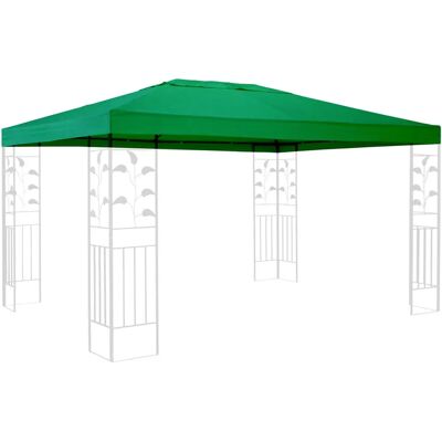 Quick Star - Cubierta para Pabellón 3x4m - Verde Quick Star - Cubierta para Pabellón 3x4m - Verde