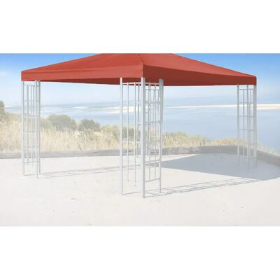 QUICK STAR Tetto di ricambio Rank 3x4m Arancione-Rosso QUICK STAR Tetto di ricambio Rank 3x4m Arancione-Rosso