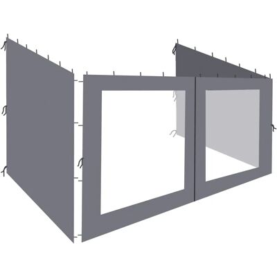 Painel lateral para pavilhão QUICK STAR Rank - Jardim & Terraço Painel lateral para pavilhão QUICK STAR Rank - Jardim & Terraço