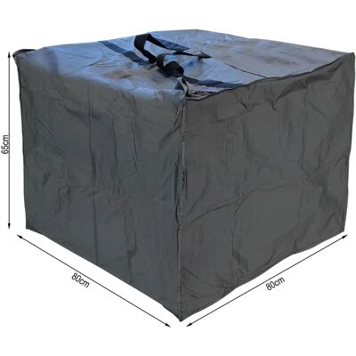 QUICK STAR - Copripoggiapera - 80x80x65 cm - Poliestere rivestito PVC - Copripoggi lounge QUICK STAR - Copripoggiapera - 80x80x65 cm - Poliestere rivestito PVC - Copripoggi lounge