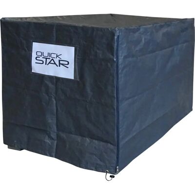 QUICK STAR Copertura a rete 125x85x87cm Grigia QUICK STAR Copertura a rete 125x85x87cm Grigia