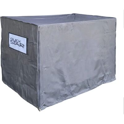 QUICK STAR - Copertura di stoccaggio resistente alle intemperie 125x85x95cm - Grigio QUICK STAR - Copertura di stoccaggio resistente alle intemperie 125x85x95cm - Grigio