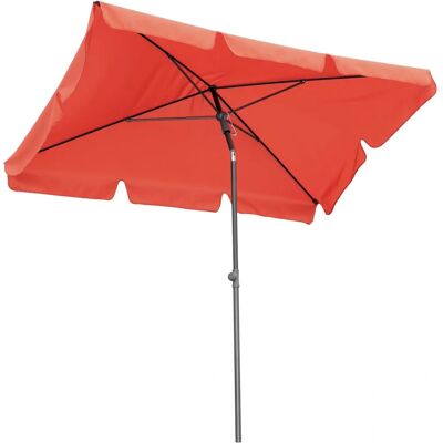 QUICK STAR - Ombrellone rettangolare 2x1,25m con volant - Protezione solare QUICK STAR - Ombrellone rettangolare 2x1,25m con volant - Protezione solare