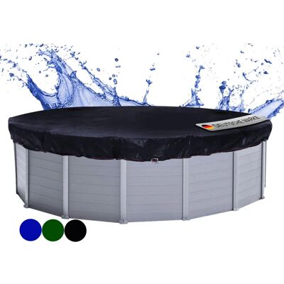 Couverture solaire Quick Star 720 cm ronde - Noir - Publicité Couverture solaire Quick Star 720 cm ronde - Noir - Publicité