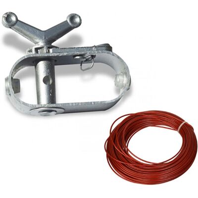 QUICK STAR Cavo in acciaio da 35m con cricchetto QUICK STAR Cavo in acciaio da 35m con cricchetto
