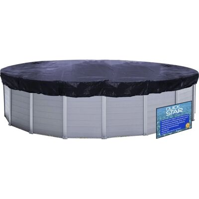 Copertura piscina ovale ecologica QUICK STAR - 200g/m² - 650x420cm Copertura piscina ovale ecologica QUICK STAR - 200g/m² - 650x420cm