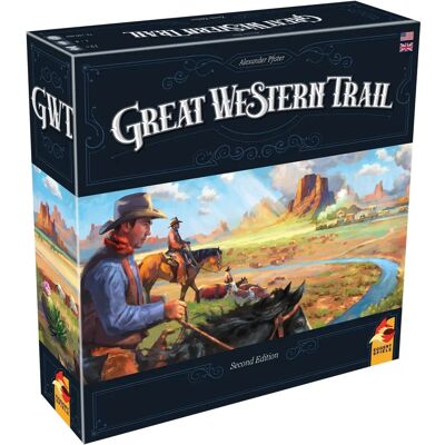 LatestBuy LatestBuy Great Western Trail Druhé vydání Stolní hra - Amerika 19. století, 1-4 Hráči LatestBuy LatestBuy Great Western Trail Druhé vydání Stolní hra - Amerika 19. století, 1-4 Hráči