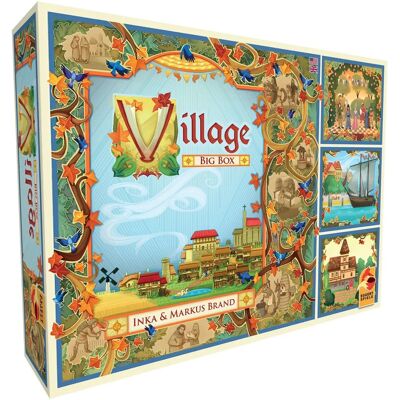 Eggert Spiele Village 2ème Édition - Jeu de Société Grande Boîte - Publicité Eggert Spiele Village 2ème Édition - Jeu de Société Grande Boîte - Publicité