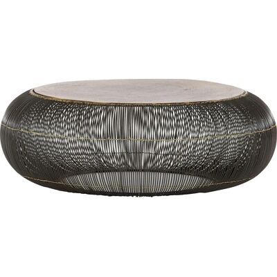 GUTMANN FACTORY Modell 65757 Silber Rund Couchtisch - Couchtisch GUTMANN FACTORY Modell 65757 Silber Rund Couchtisch - Couchtisch