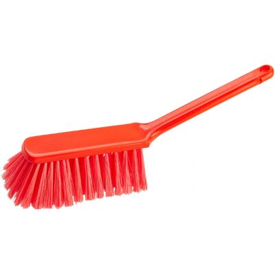 Haug Handfeger, Rot/Perforiert PBT, ø0,25mm, Weich, 310mm - Reinigungsutensil Haug Handfeger, Rot/Perforiert PBT, ø0,25mm, Weich, 310mm - Reinigungsutensil