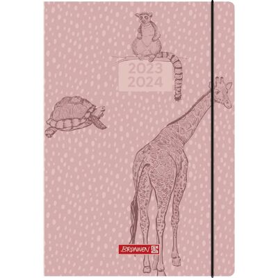 BRUNNEN Calendrier Scolaire Animaux Sauvages 2023/2024 - Calendrier étudiant BRUNNEN Calendrier Scolaire Animaux Sauvages 2023/2024 - Calendrier étudiant