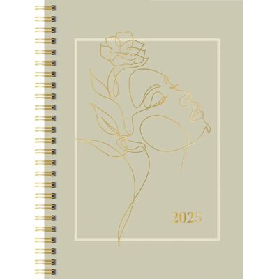 Baier & Schneider Rido/idé 7021407025 Pianificatore settimanale beige - Agenda Baier & Schneider Rido/idé 7021407025 Pianificatore settimanale beige - Agenda