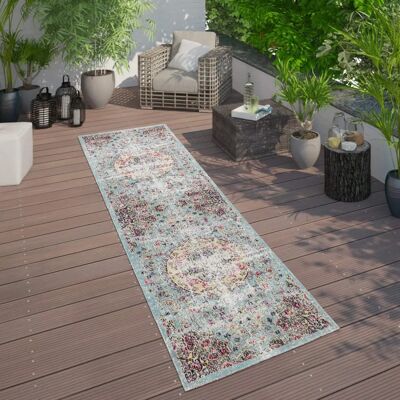 PACO HOME Artigo 401 Bunt Teppich - Indoor & Outdoor Oriental PACO HOME Artigo 401 Bunt Teppich - Indoor & Outdoor Oriental