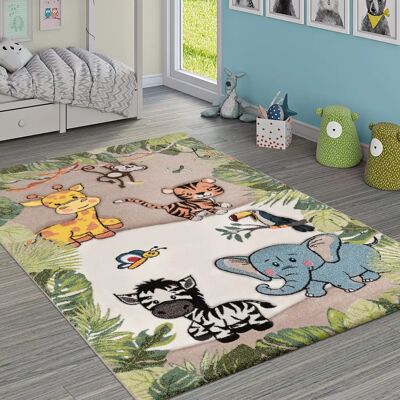 Alfombra infantil PACO HOME Diamond 644 - Diseño Selva Alfombra infantil PACO HOME Diamond 644 - Diseño Selva