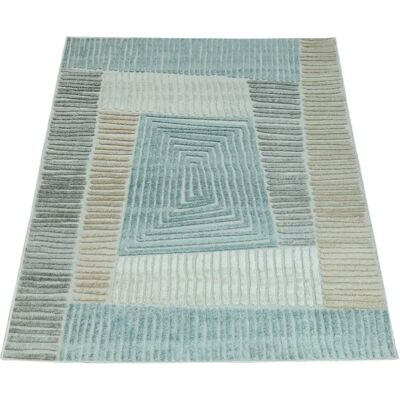 Tappeto Geometrico Paco Home Stilo 850 Beige - Interni & Esterni Tappeto Geometrico Paco Home Stilo 850 Beige - Interni & Esterni